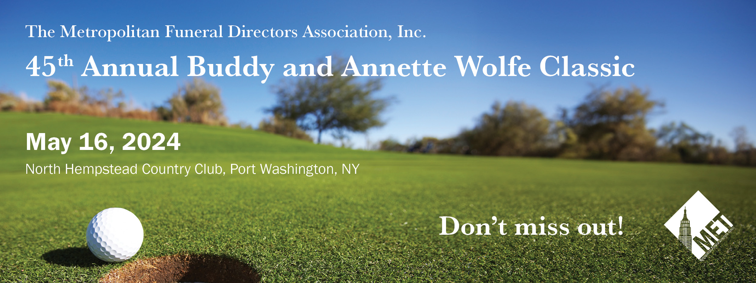 45th Annual Buddy & Annette Wolfe Golf Classic | The Metropolitan